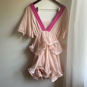 Pitusa Pink Mini Dress